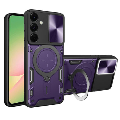 Cover til Samsung Galaxy A56 A566, Techsuit, CamGuard Pro, Lilla