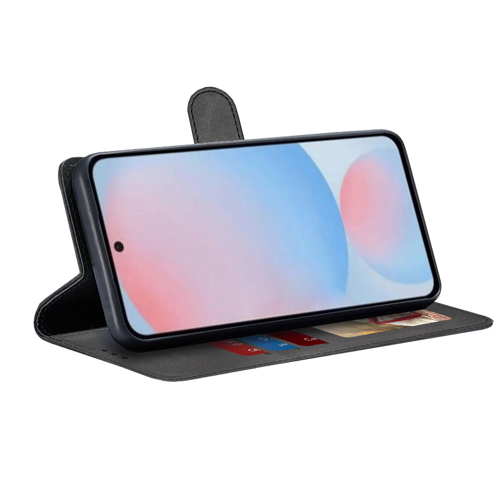 Cover til Samsung Galaxy A56 A566, Techsuit, Diary Book, Sort