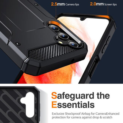 Cover til Samsung Galaxy A56 A566, Techsuit, Hybrid Armor, Sort