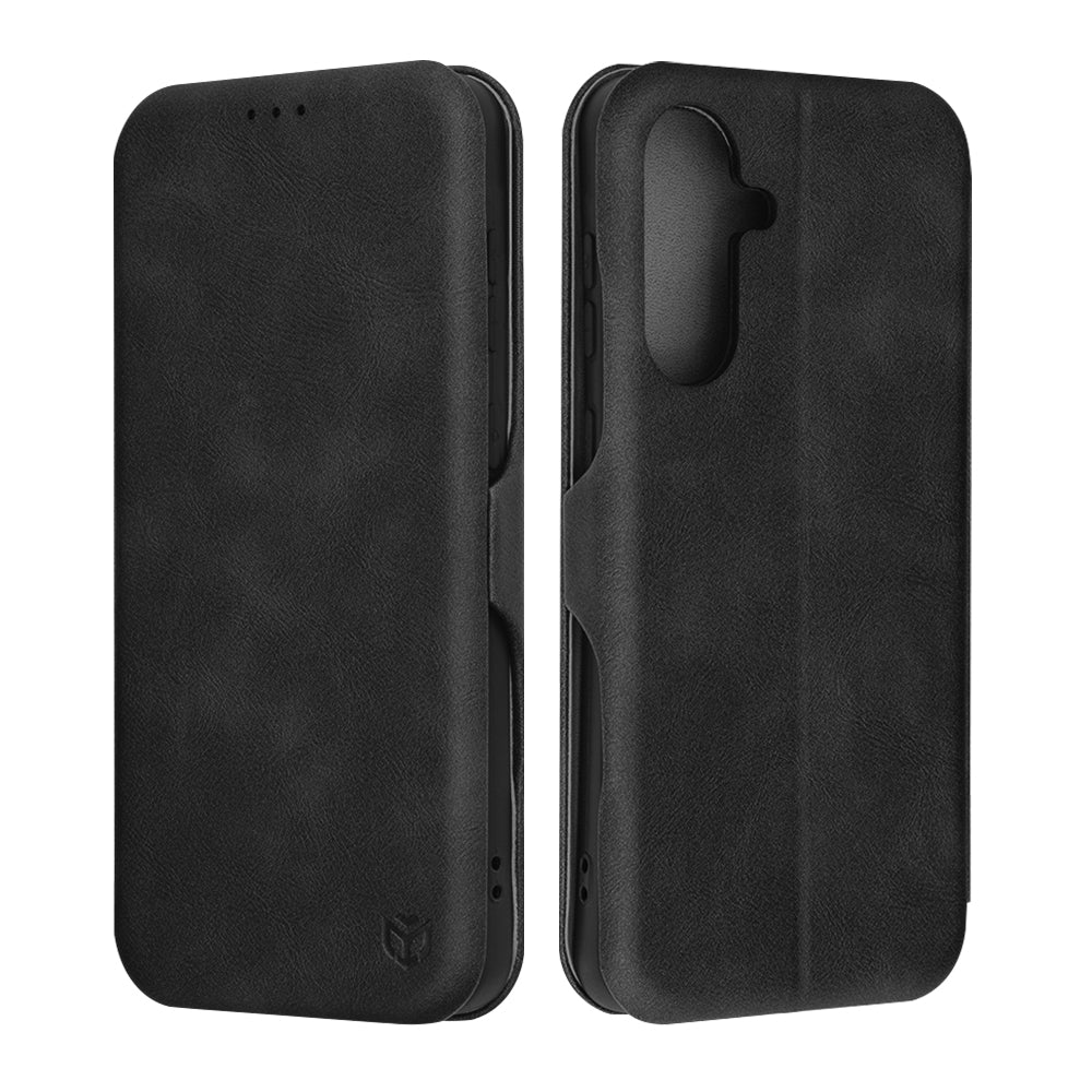 Cover til Samsung Galaxy A56 A566, Techsuit, Safe Wallet Plus, Sort