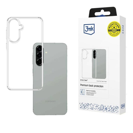 Etui til Samsung Galaxy A57 5G, 3MK, Armor, Gennemsigtig