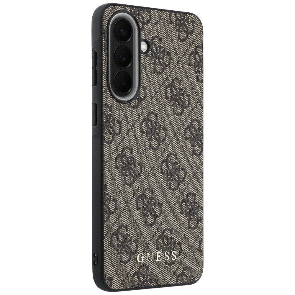 Cover til Samsung Galaxy A57 5G, Guess, 4G Classic Logo Charm, Brun