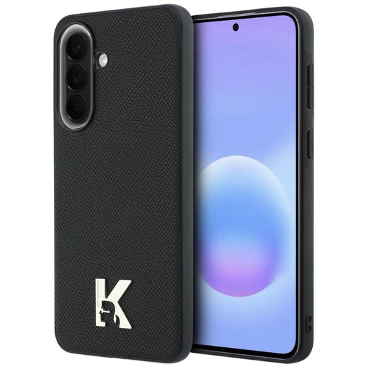 Cover til Samsung Galaxy A57 5G, Karl Lagerfeld, Karl Head Logo, Sort