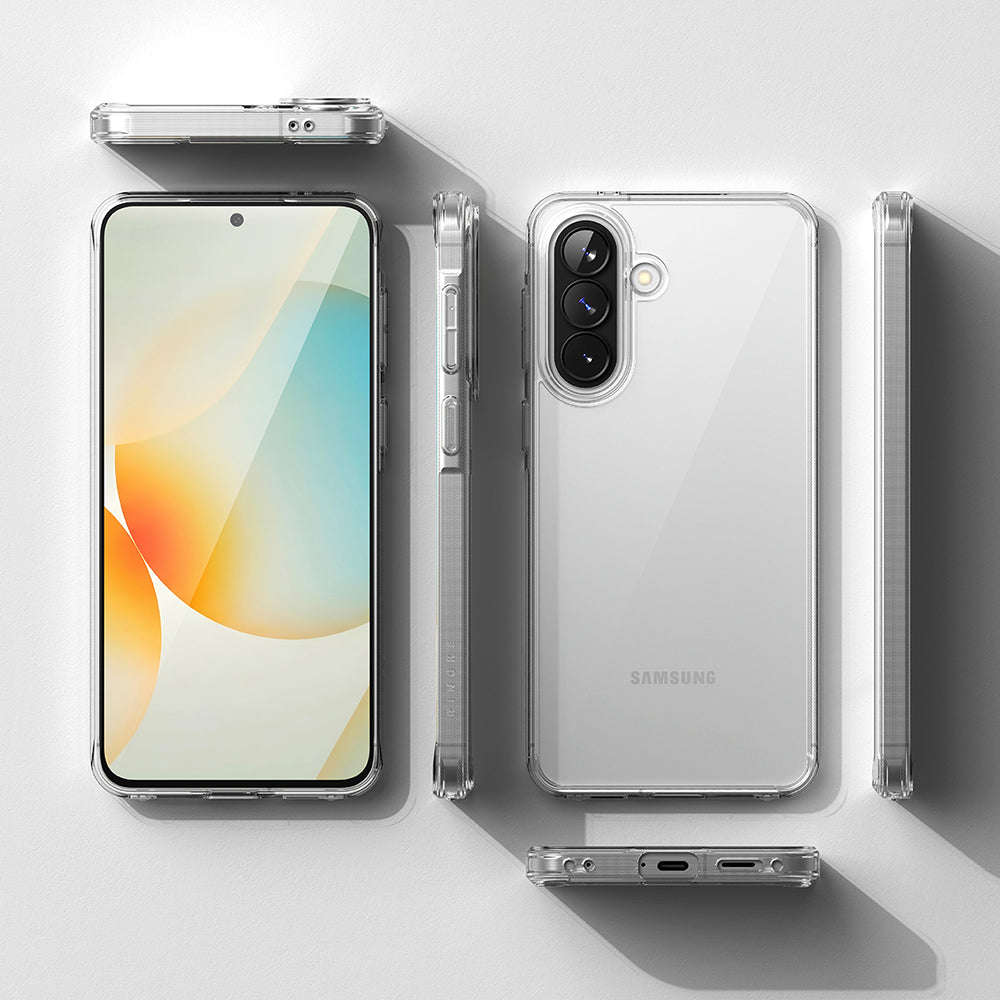 Etui til Samsung Galaxy A57 5G, Ringke, Fusion, Gennemsigtig