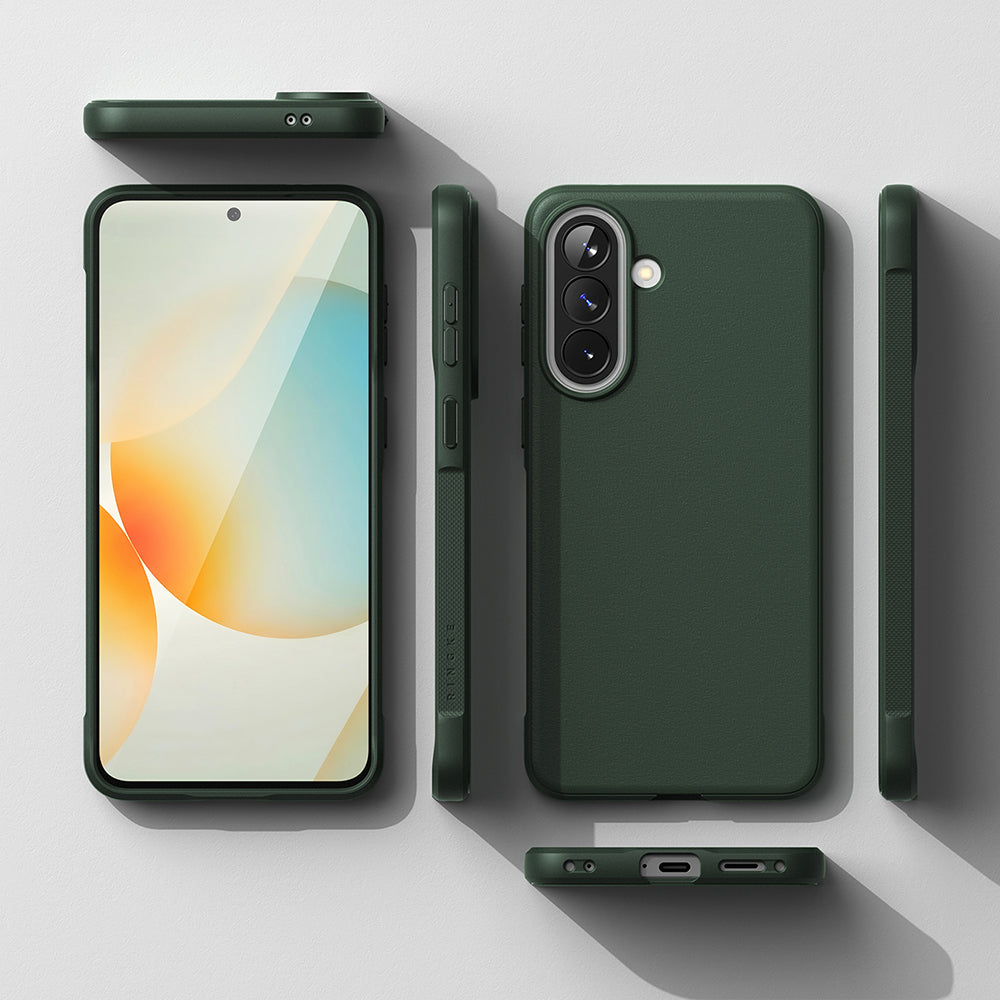 Etui til Samsung Galaxy A57 5G, Ringke, Onyx, Mørkegrøn