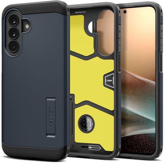 Cover til Samsung Galaxy A57 5G, Spigen, Tough Armor, Blå ACS11126