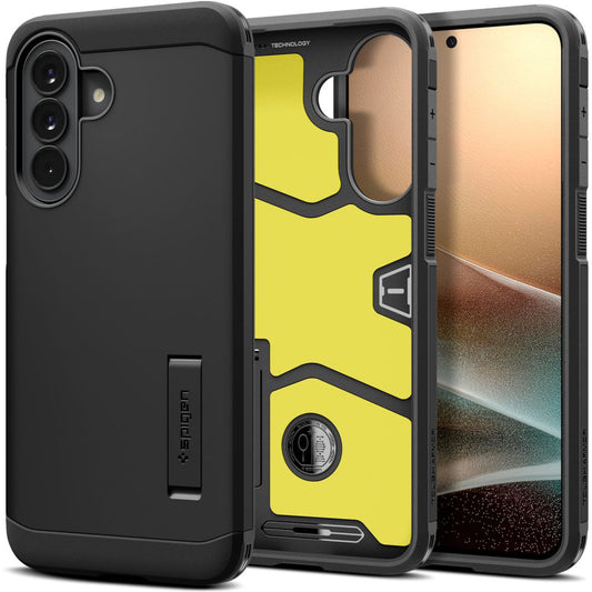 Etui til Samsung Galaxy A57 5G, Spigen, Tough Armor, Sort ACS11125