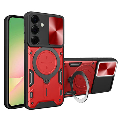 Case for Samsung Galaxy A57 5G, Techsuit, CamGuard Pro, Red