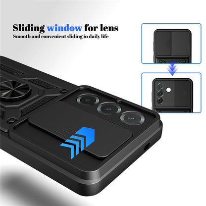 Etui til Samsung Galaxy A57 5G, Techsuit, CamShield, Gylden Rosa