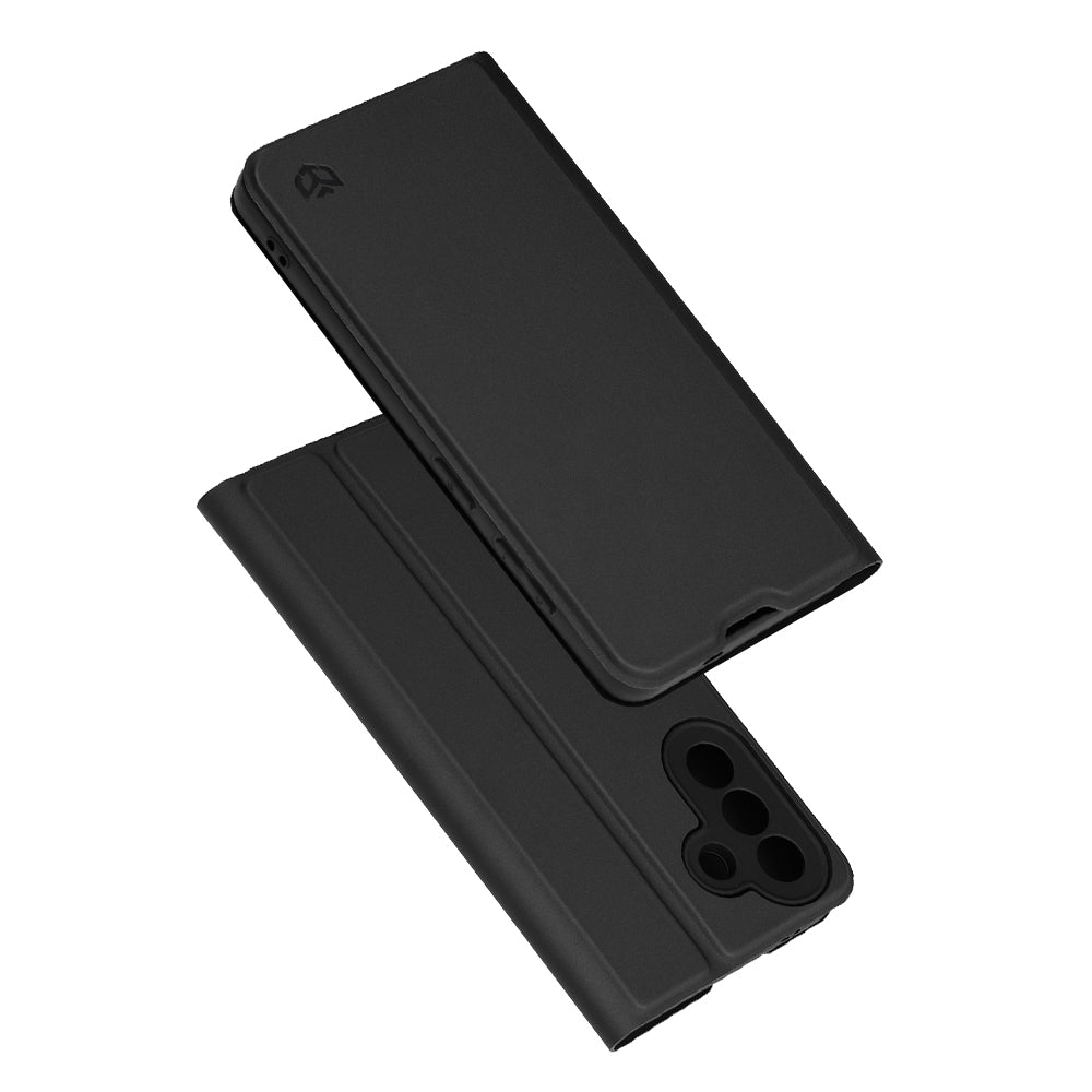 Case for Samsung Galaxy A57 5G, Techsuit, Magskin Book, Black