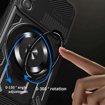 Etui til Samsung Galaxy A57 5G, Techsuit, RuggedCam, Blå