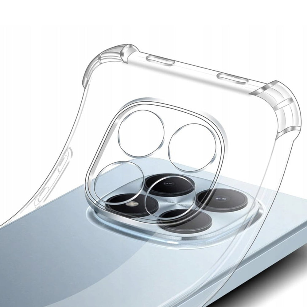 Etui til Samsung Galaxy A57 5G, Techsuit, Shockproof Clear, Gennemsigtig