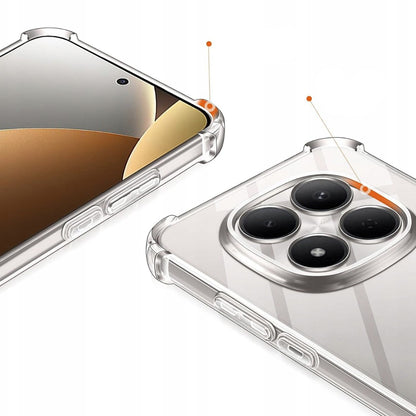 Etui til Samsung Galaxy A57 5G, Techsuit, Shockproof Clear, Gennemsigtig