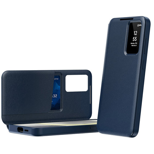 Etui til Samsung Galaxy A57 5G, Techsuit, SmartView, Blå