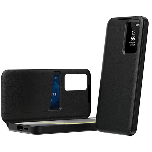 Etui til Samsung Galaxy A57 5G, Techsuit, SmartView, Sort
