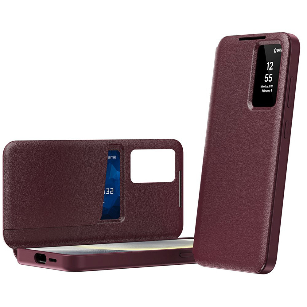 Etui til Samsung Galaxy A57 5G, Techsuit, SmartView, Rød