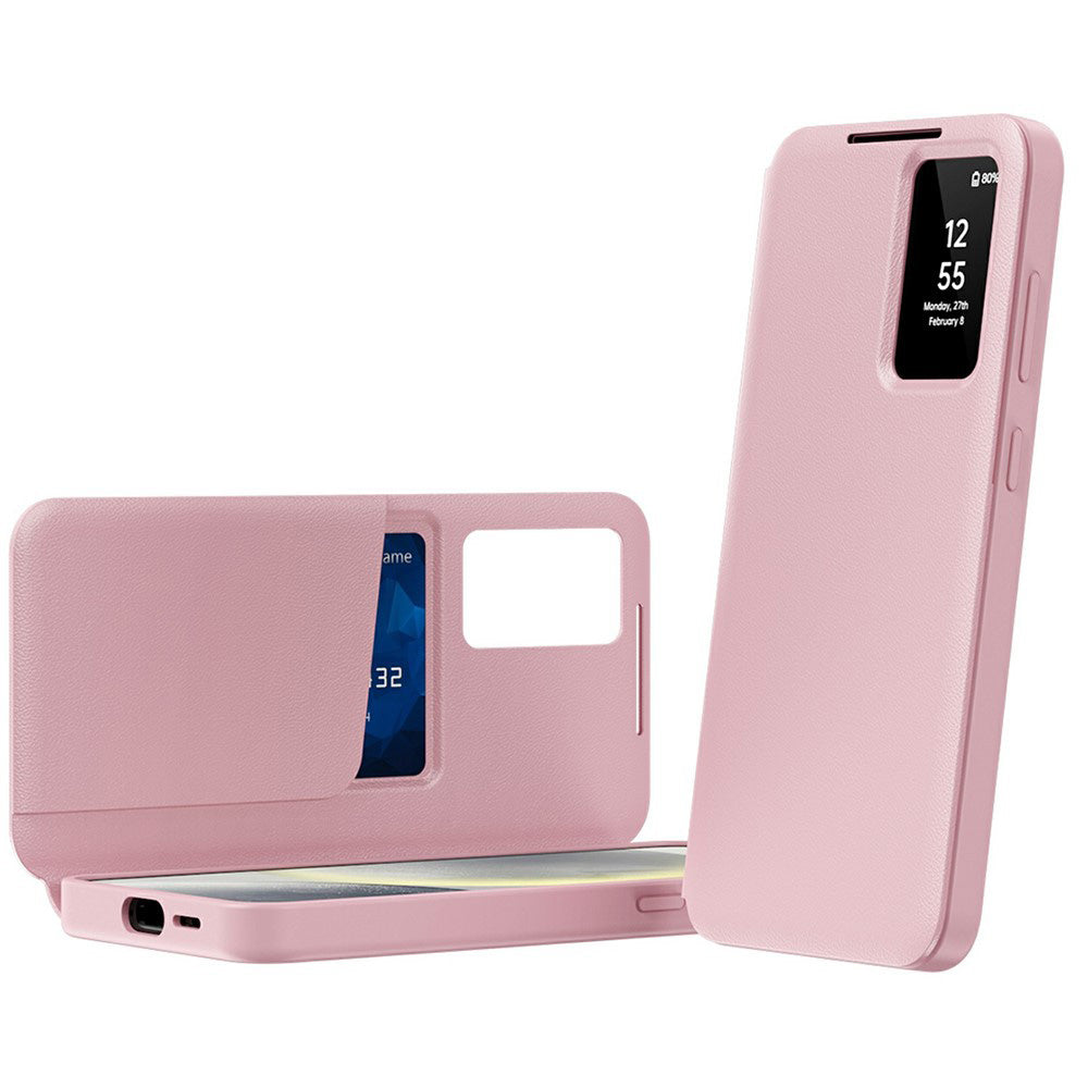 Etui til Samsung Galaxy A57 5G, Techsuit, SmartView, Pink