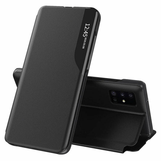 Cover til Samsung Galaxy A71 A715, Techsuit, eFold, Sort