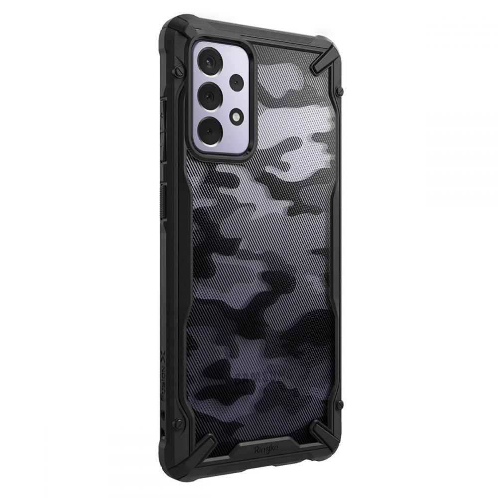 Etui til Samsung Galaxy A72 A725 / A72 5G A726, Ringke, Fusion X Design, Camouflage
