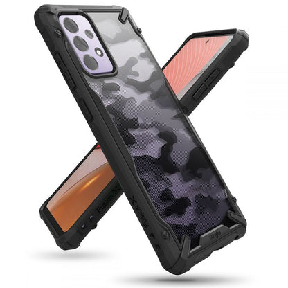 Etui til Samsung Galaxy A72 A725 / A72 5G A726, Ringke, Fusion X Design, Camouflage