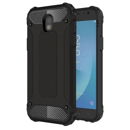 Cover til Samsung Galaxy J5 (2017) J530, Techsuit, Hybrid Armor, Sort