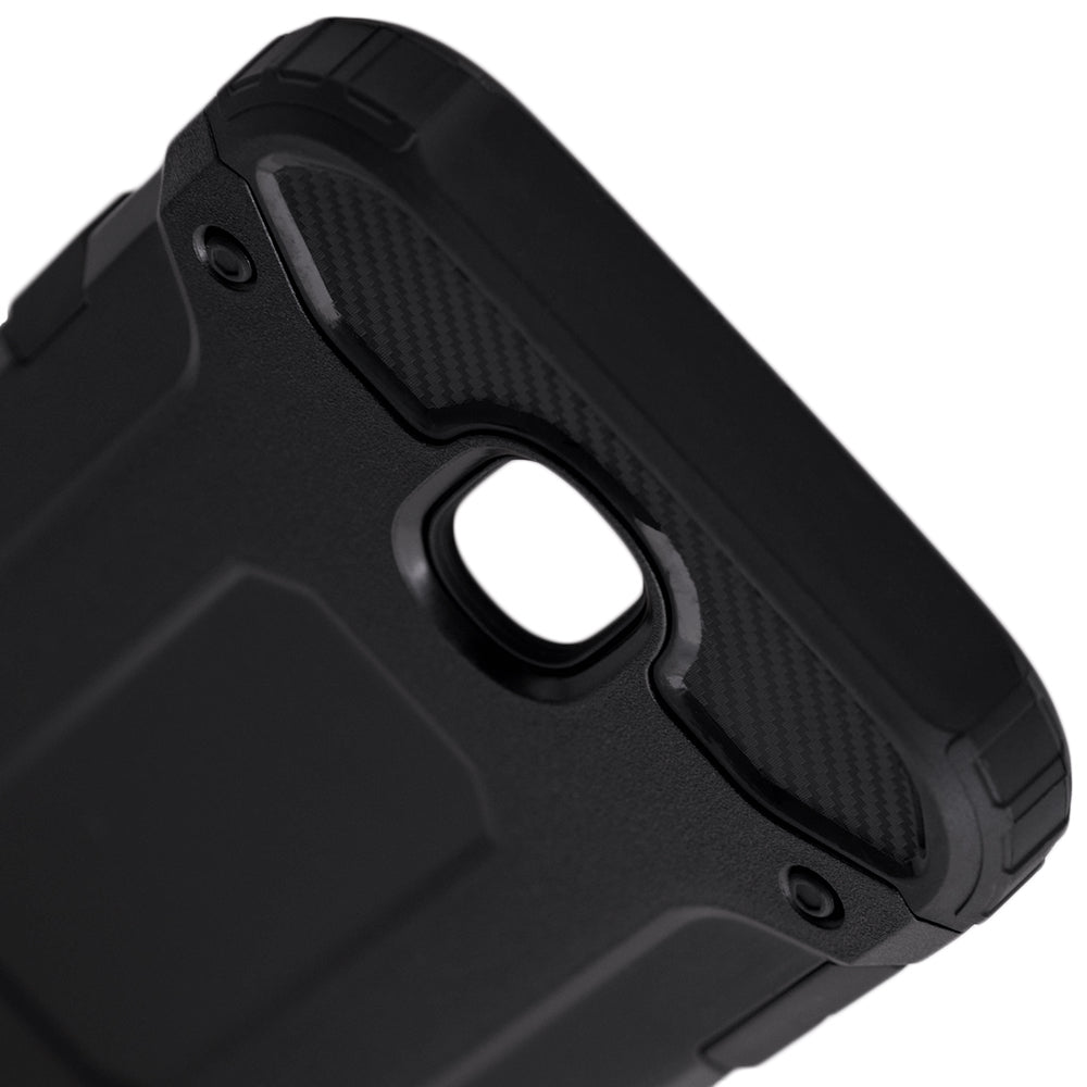 Cover til Samsung Galaxy J5 (2017) J530, Techsuit, Hybrid Armor, Sort