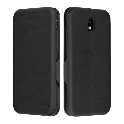Cover til Samsung Galaxy J7 (2017) J730, Techsuit, Safe Wallet Plus, Sort