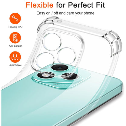 Cover til Samsung Galaxy M56 M566, Techsuit, Stødabsorberende Klar, Transparent