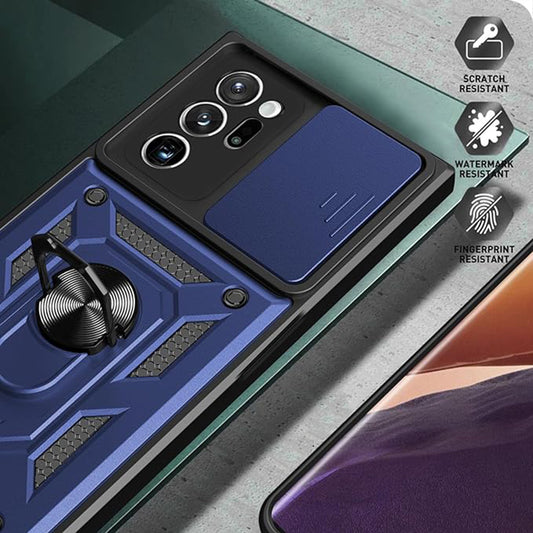 Cover til Samsung Galaxy Note 20 5G N981 / Note 20 N980, Techsuit, CamShield, Sort