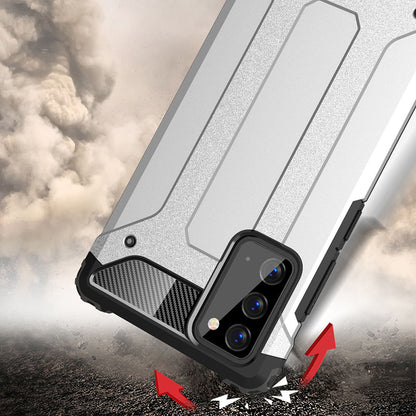 Cover til Samsung Galaxy Note 20 5G N981 / Note 20 N980, Techsuit, Hybrid Armor, Sort