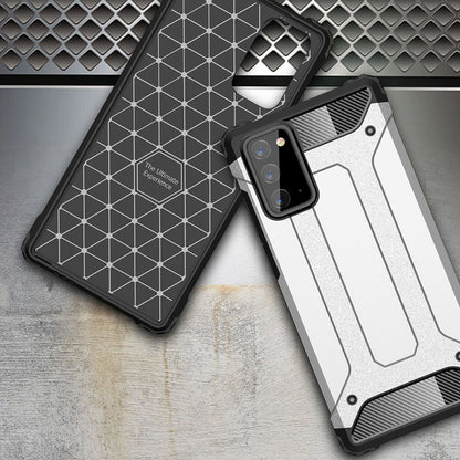 Cover til Samsung Galaxy Note 20 5G N981 / Note 20 N980, Techsuit, Hybrid Armor, Sort