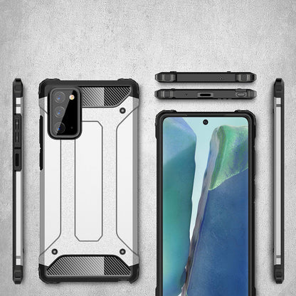 Cover til Samsung Galaxy Note 20 5G N981 / Note 20 N980, Techsuit, Hybrid Armor, Sort