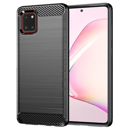 Cover til Samsung Galaxy Note10 Lite N770, Techsuit, Carbon, Sort