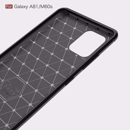 Cover til Samsung Galaxy Note10 Lite N770, Techsuit, Carbon, Sort