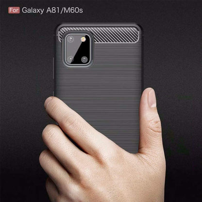 Cover til Samsung Galaxy Note10 Lite N770, Techsuit, Carbon, Sort