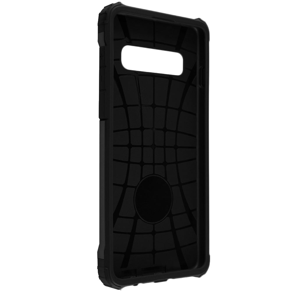 Cover til Samsung Galaxy S10 G973, Techsuit, Hybrid Armor, Sort