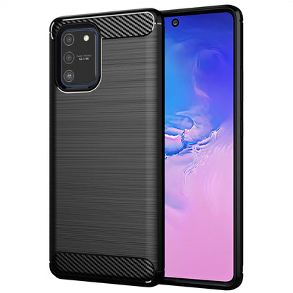Cover til Samsung Galaxy S10 Lite G770, Techsuit, Carbon, Sort