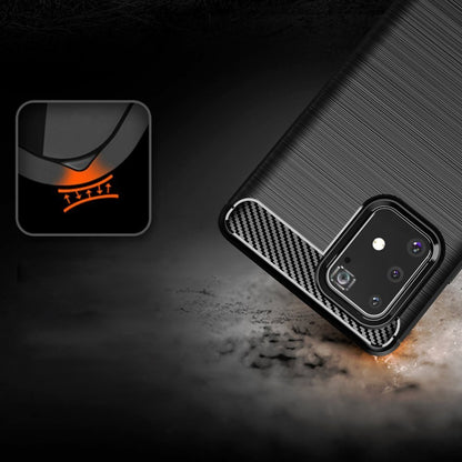 Cover til Samsung Galaxy S10 Lite G770, Techsuit, Carbon, Sort