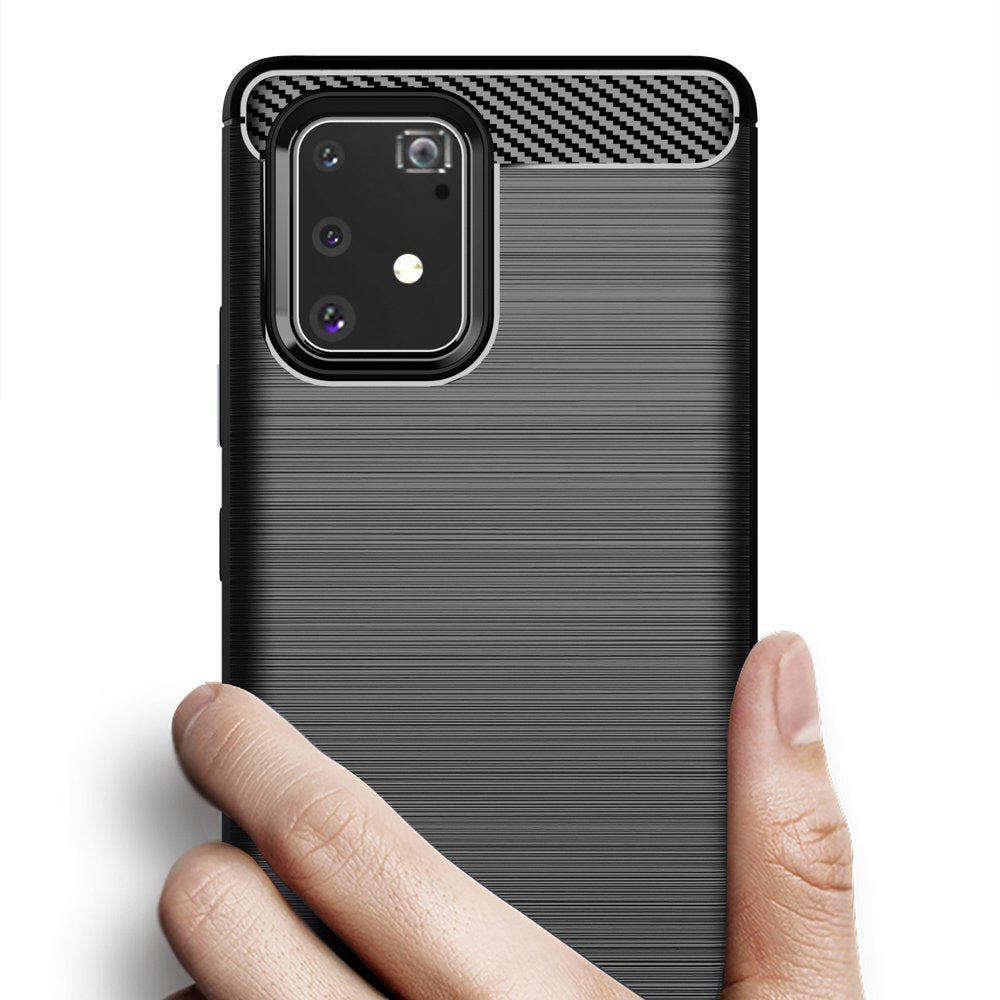 Cover til Samsung Galaxy S10 Lite G770, Techsuit, Carbon, Sort