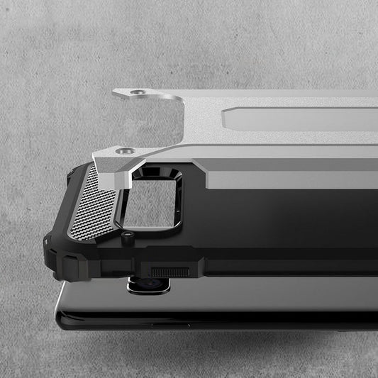 Cover til Samsung Galaxy S10+ G975, Techsuit, Hybrid Armor, Sort