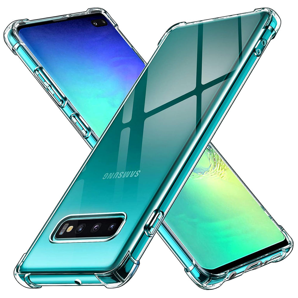 Cover til Samsung Galaxy S10+ G975, Techsuit, Shockproof Clear, Transparent
