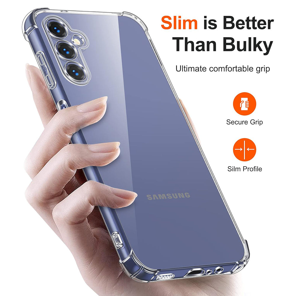 Cover til Samsung Galaxy S10+ G975, Techsuit, Shockproof Clear, Transparent