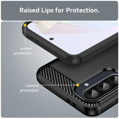 Cover til Samsung Galaxy S10e G970, Techsuit, Carbon, Sort