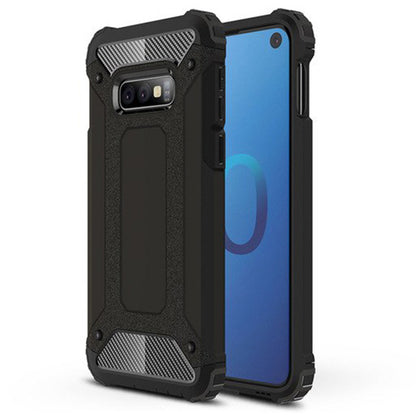 Cover til Samsung Galaxy S10e G970, Techsuit, Hybrid Armor, Sort