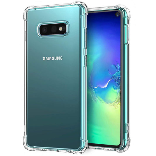 Cover til Samsung Galaxy S10e G970, Techsuit, Stødabsorberende Klar, Transparent