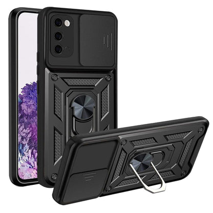 Cover til Samsung Galaxy S20 5G G981 / S20 G980, Techsuit, CamShield, Sort