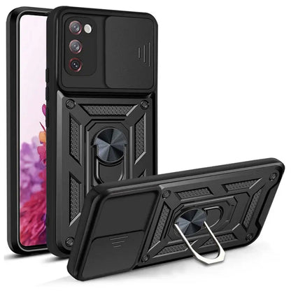 Cover til Samsung Galaxy S20 FE 2022 G781 / S20 FE 5G G781 / S20 FE G780, Techsuit, CamShield, Sort