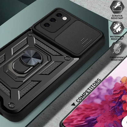 Cover til Samsung Galaxy S20 FE 2022 G781 / S20 FE 5G G781 / S20 FE G780, Techsuit, CamShield, Sort