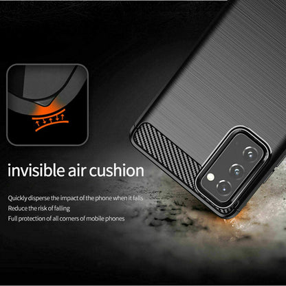 Cover til Samsung Galaxy S20 FE 2022 G781 / S20 FE 5G G781 / S20 FE G780, Techsuit, Carbon, Sort
