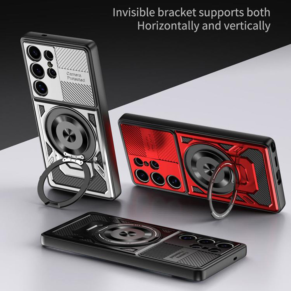 Cover til Samsung Galaxy S20 FE 2022 G781 / S20 FE 5G G781 / S20 FE G780, Techsuit, RuggedCam, Sort